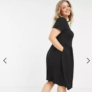 Capsule Simply Be jersey smock dress UK 22/US 18 grunge